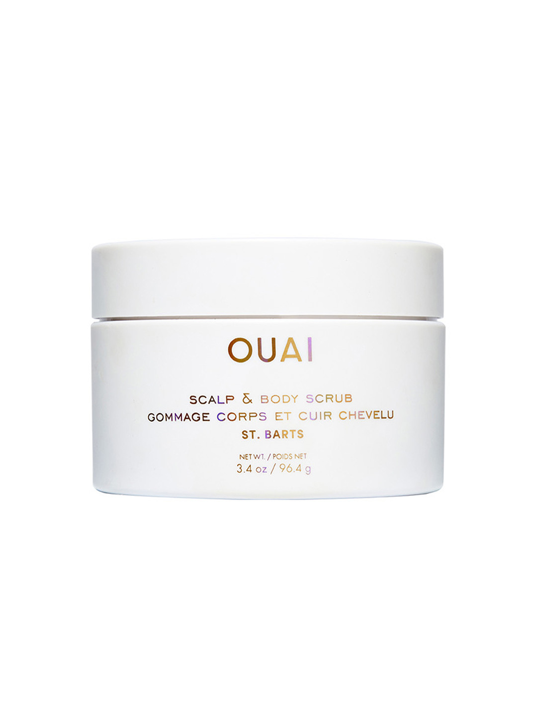 OUAI Scalp & Body Scrub - St Barts Scent - Travel Size - 96.4 g