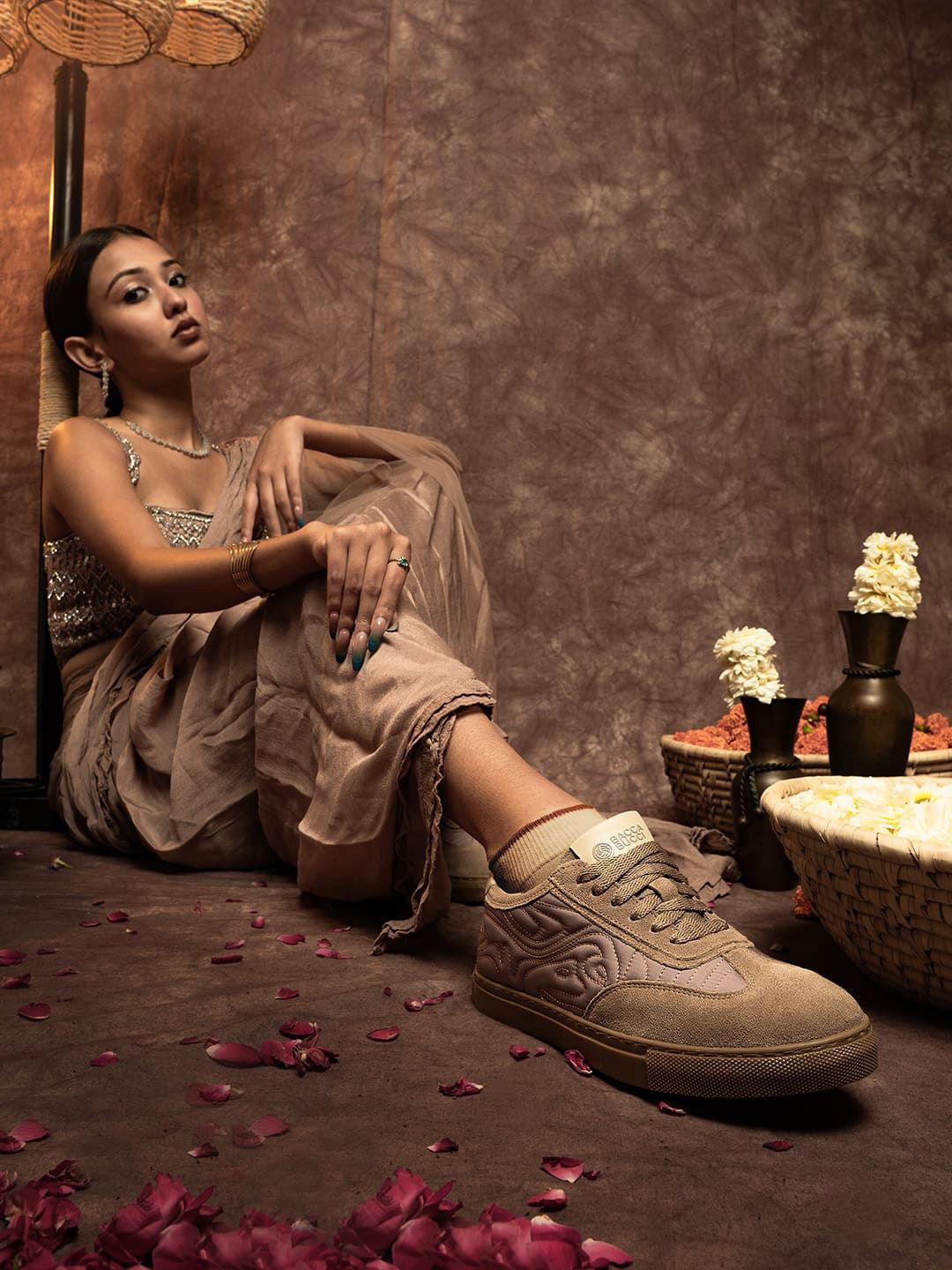 Bacca Bucci Rangreza Women Ethnic Sneakers for Indian Festive & Ethnic Wear Maati