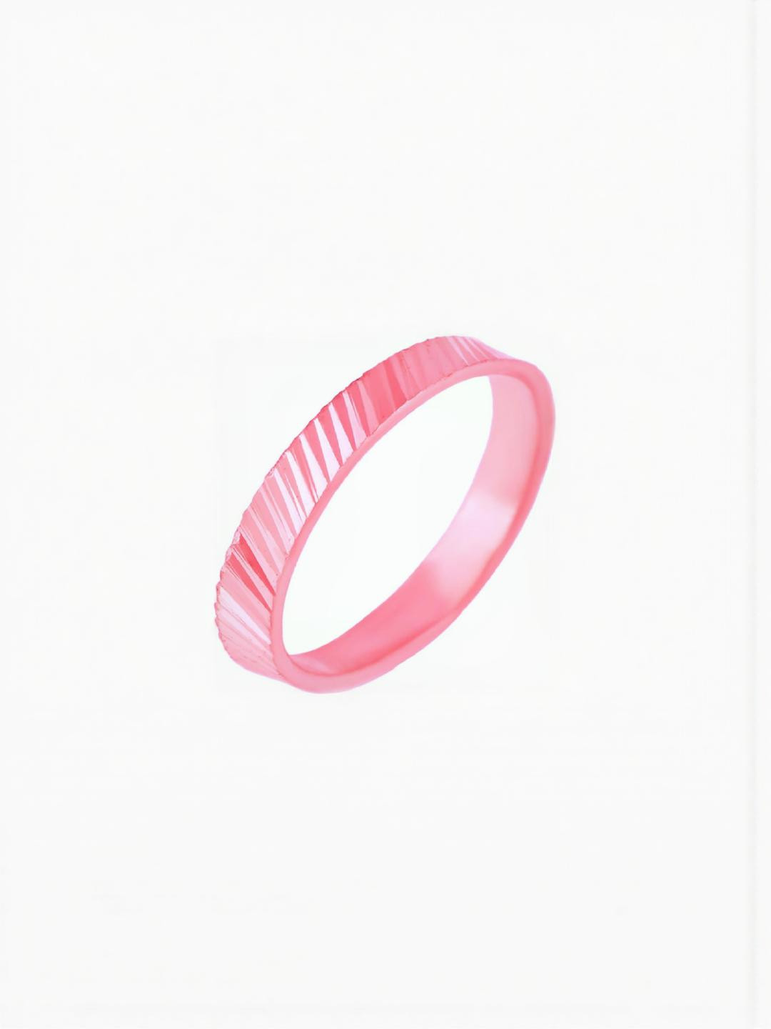 Dynamic Retail Global Pink Alloy Finger Ring