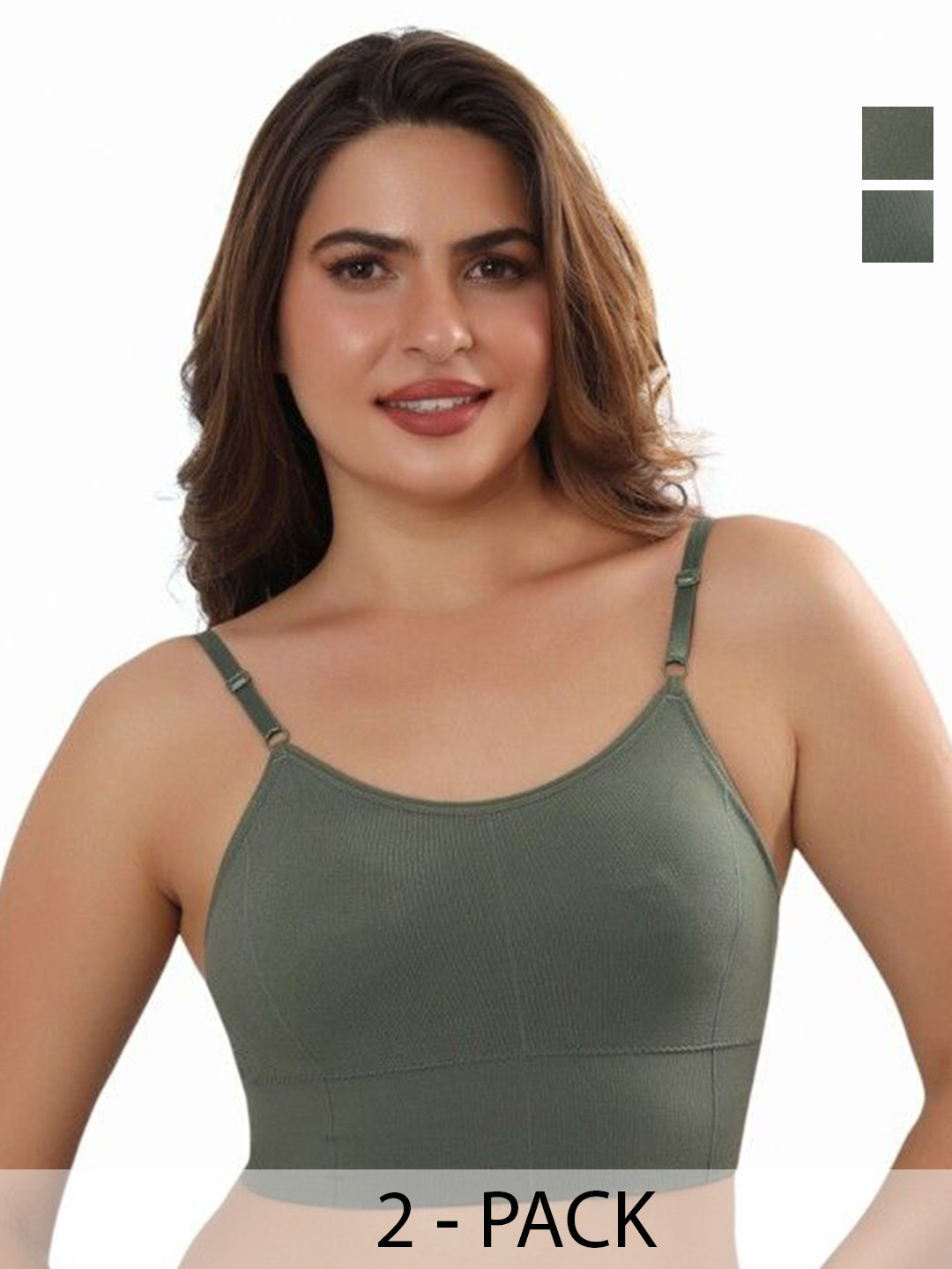 Moda Rapido Women Pack of 2 Full Coverage Lightly Padded Bra