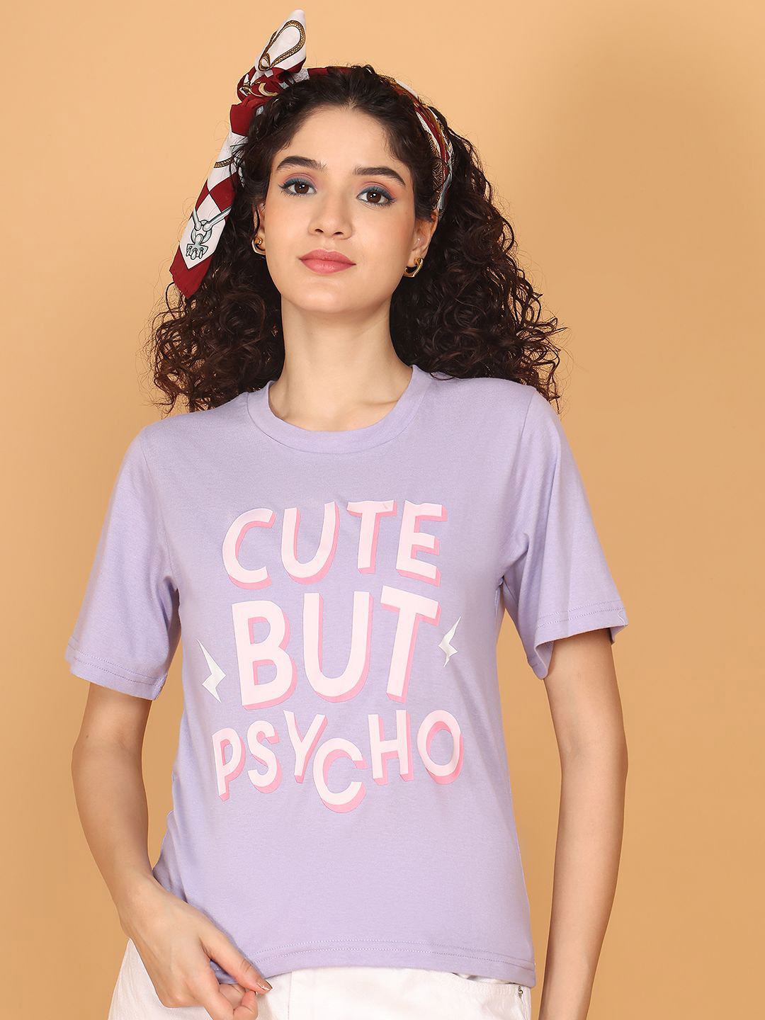 JAKANARY Girls Self Design Print Cotton Top