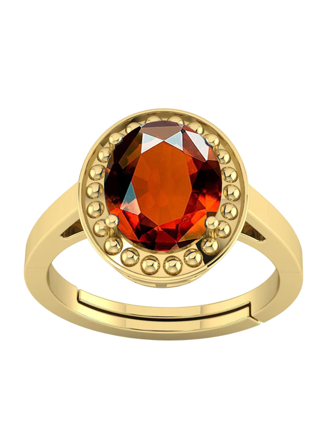 RSPR 13.25  Ratti Panchdhatu stone-StuddedFingerRing