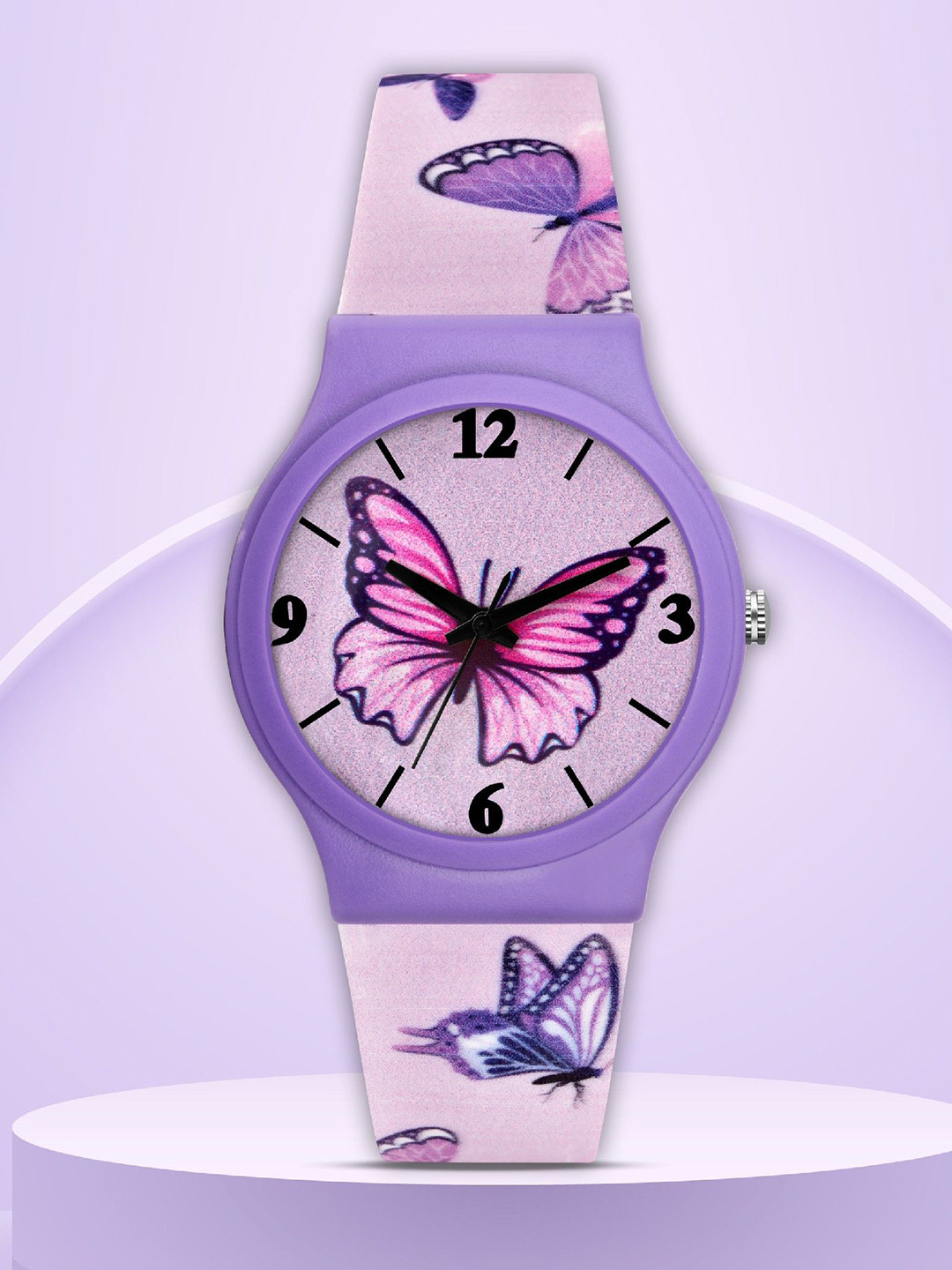 DOUBLERUN Kids Round Dial & Straps Analogue Multi Function Watch H05NNMT-706
