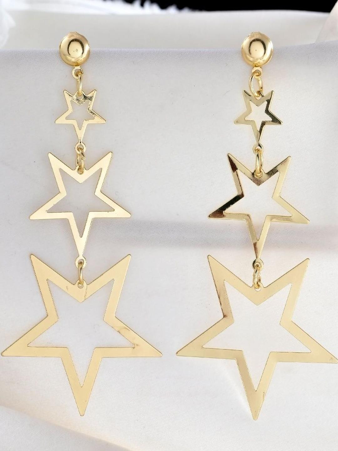 SUNBURST Contemporary Drop Earrings