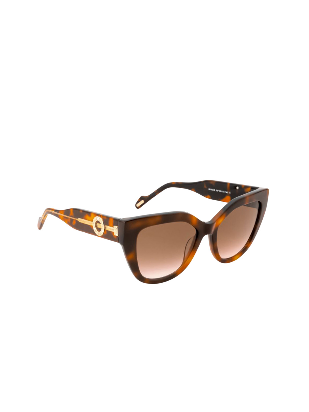 GUESS Women Butterfly Sunglasses with UV Protected Lens GUS002495352FSG