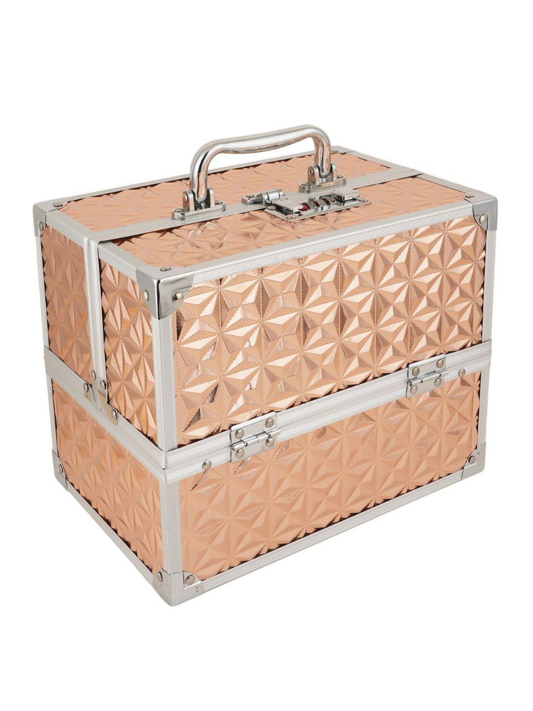 CLARABAE Textured Compact Vanity Travel Accessory