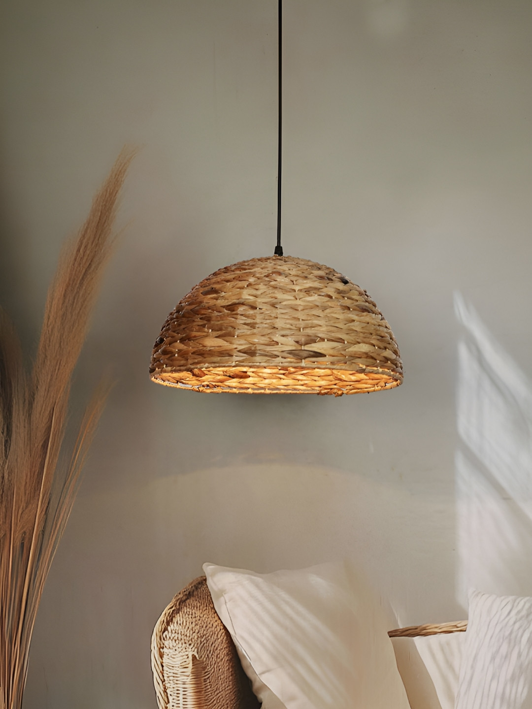 Fos Lighting Brown Textured Ceiling Lamp