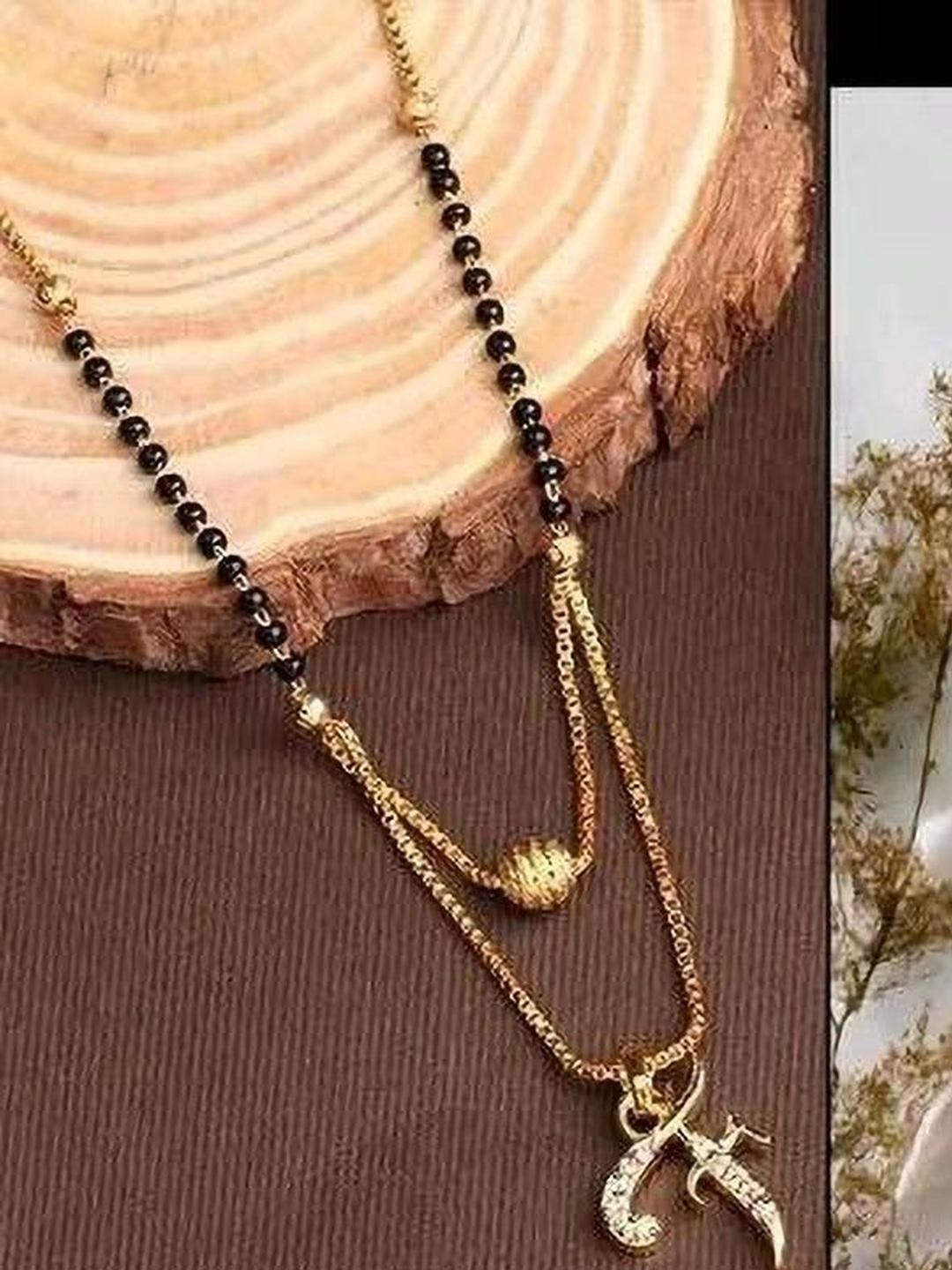 Anouk One Gold-Plated Brass Mangalsutra