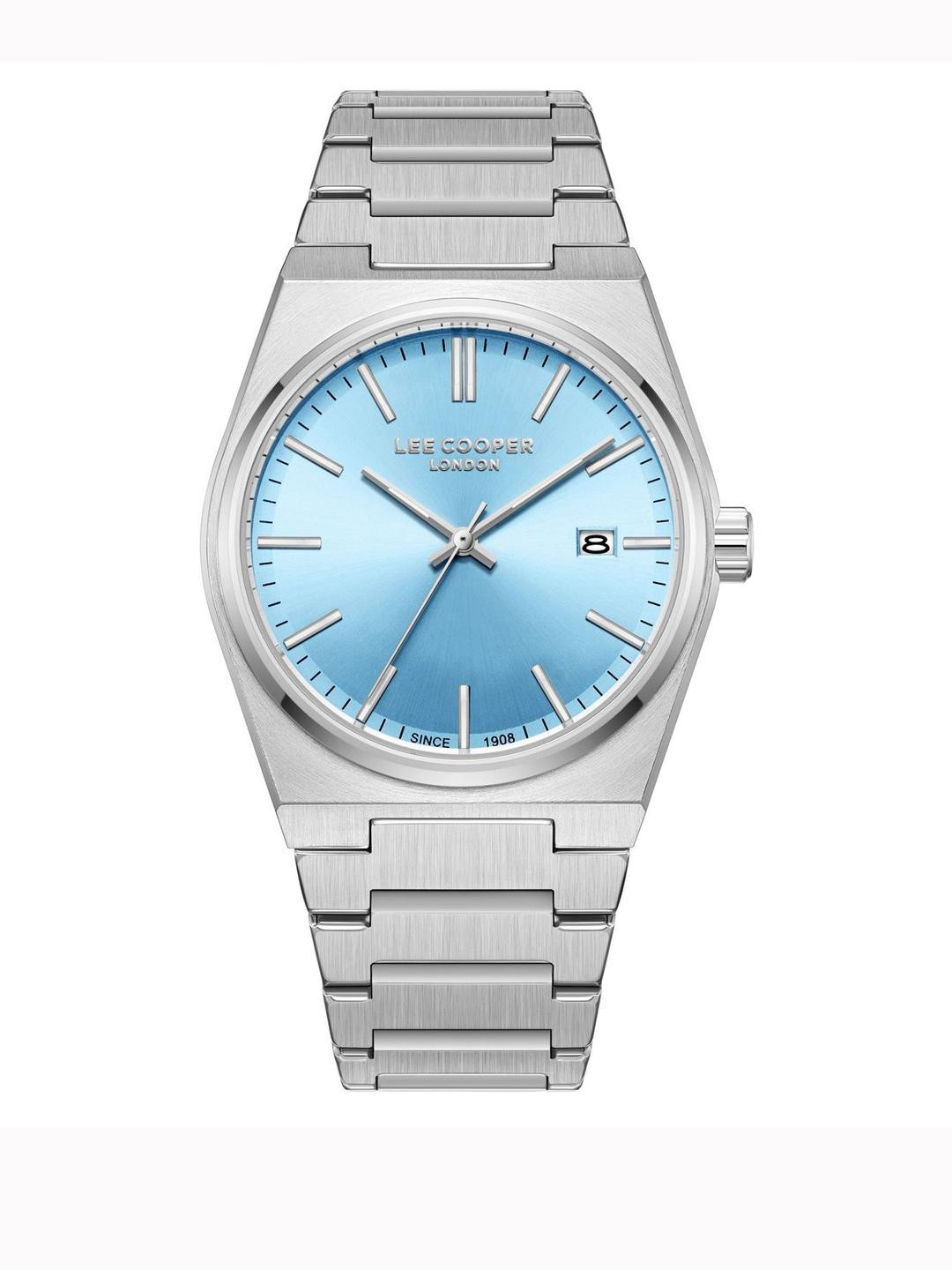 Lee Cooper Men Dial & Stainless Steel Bracelet Style Straps Analogue Watch LC08196.300