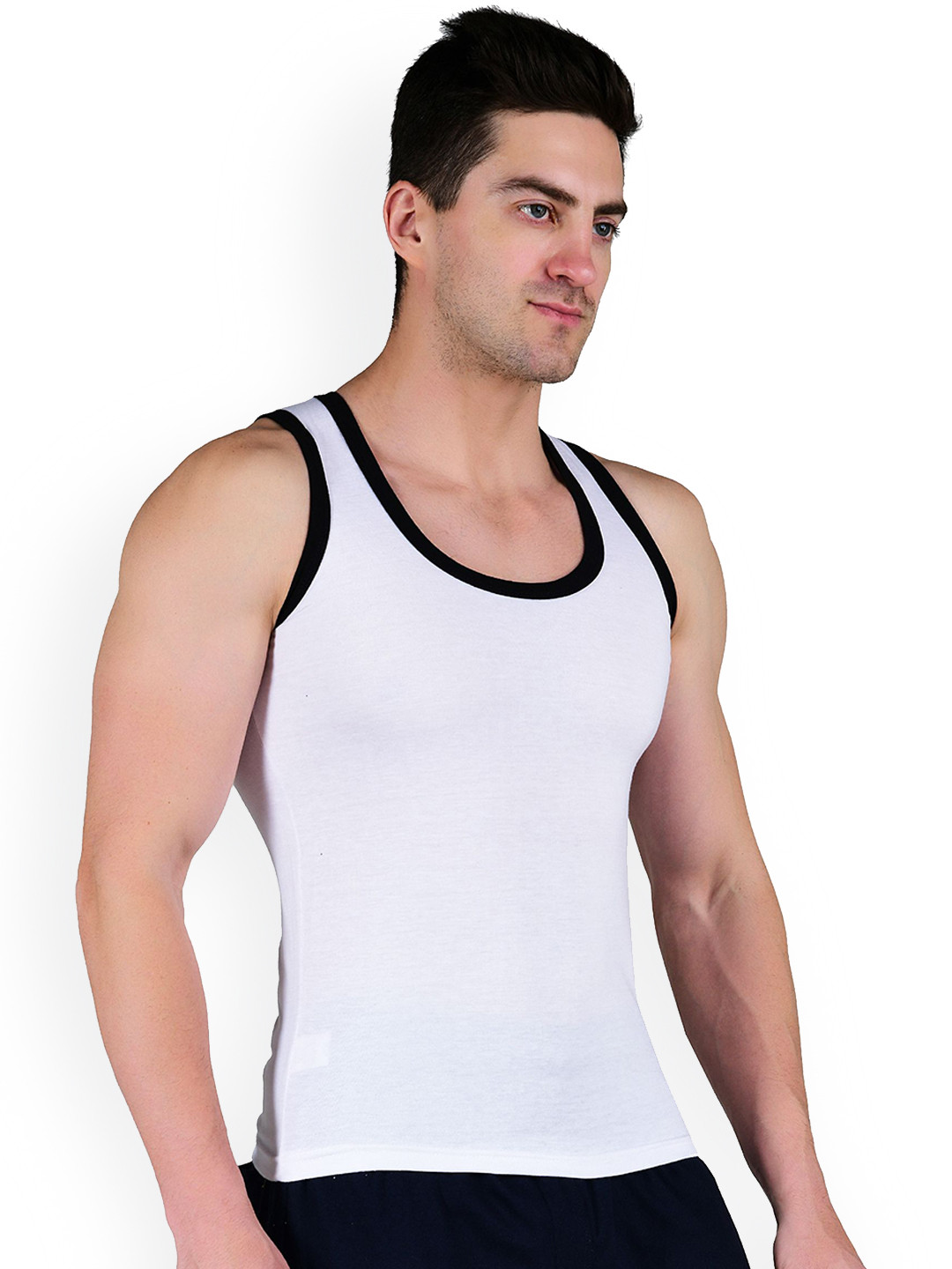 Charmz Men Mid Rise Track Pant With Vest