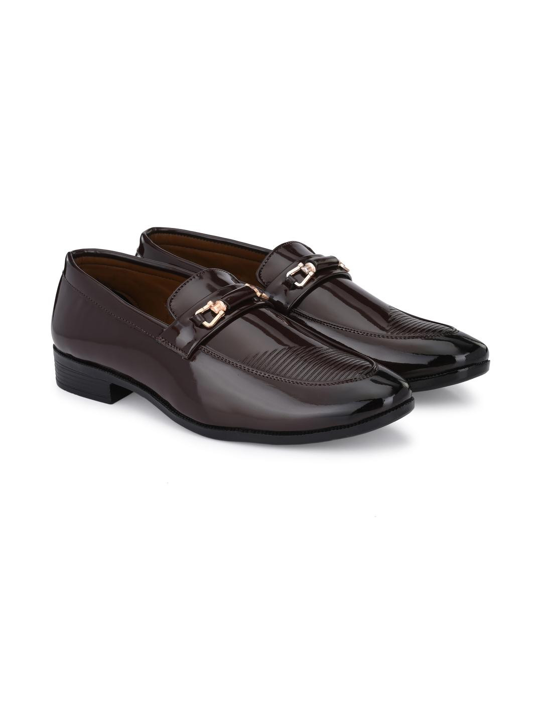 G L Trend Men Brown Slip-On Shoes