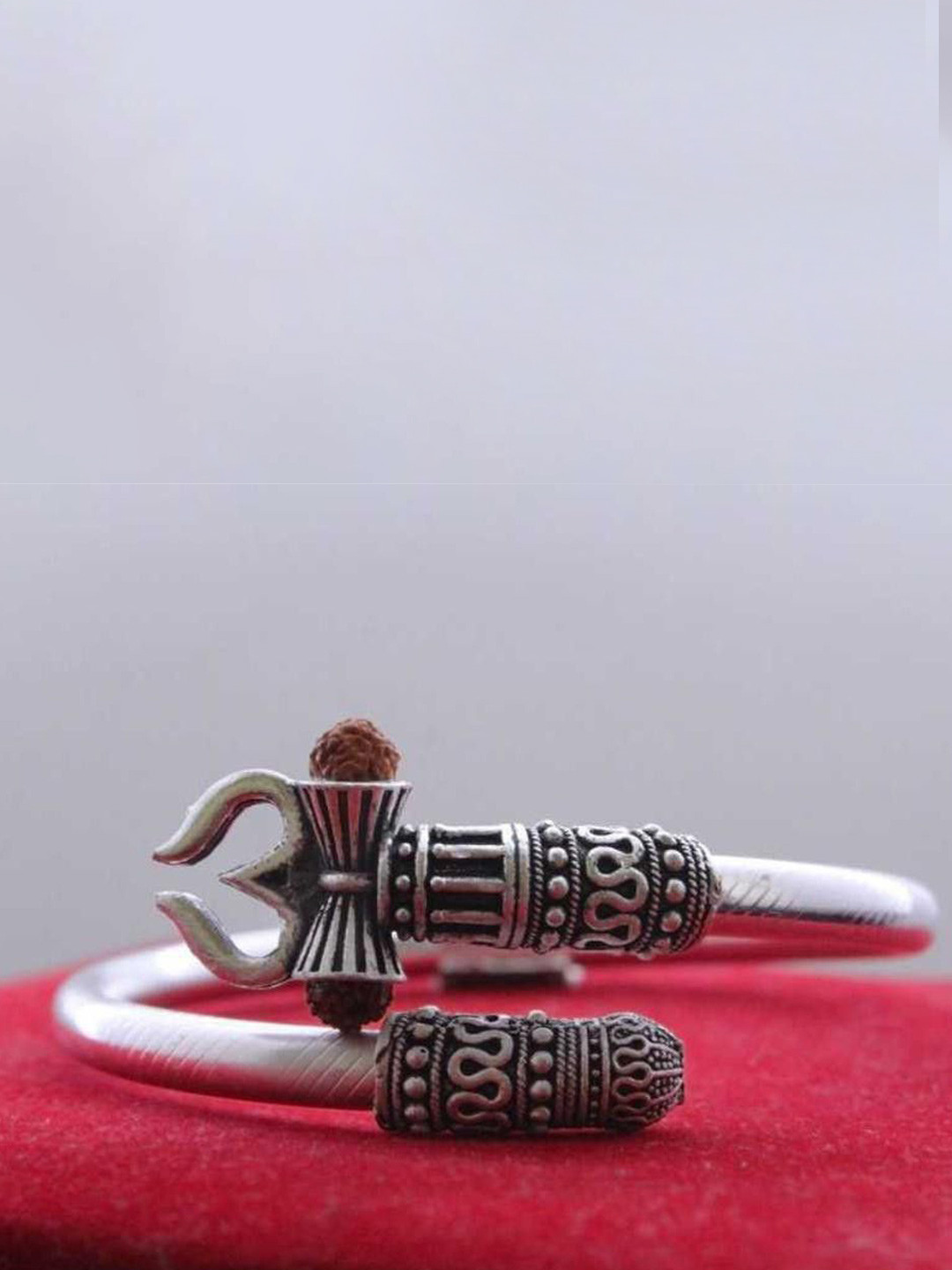 J.S ENTERPRISES Stainless Steel Cuff Bracelet