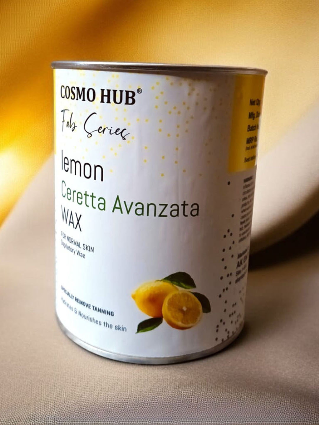 COSMO HUB Lemon Ceretta Avanzata Wax- 800 g