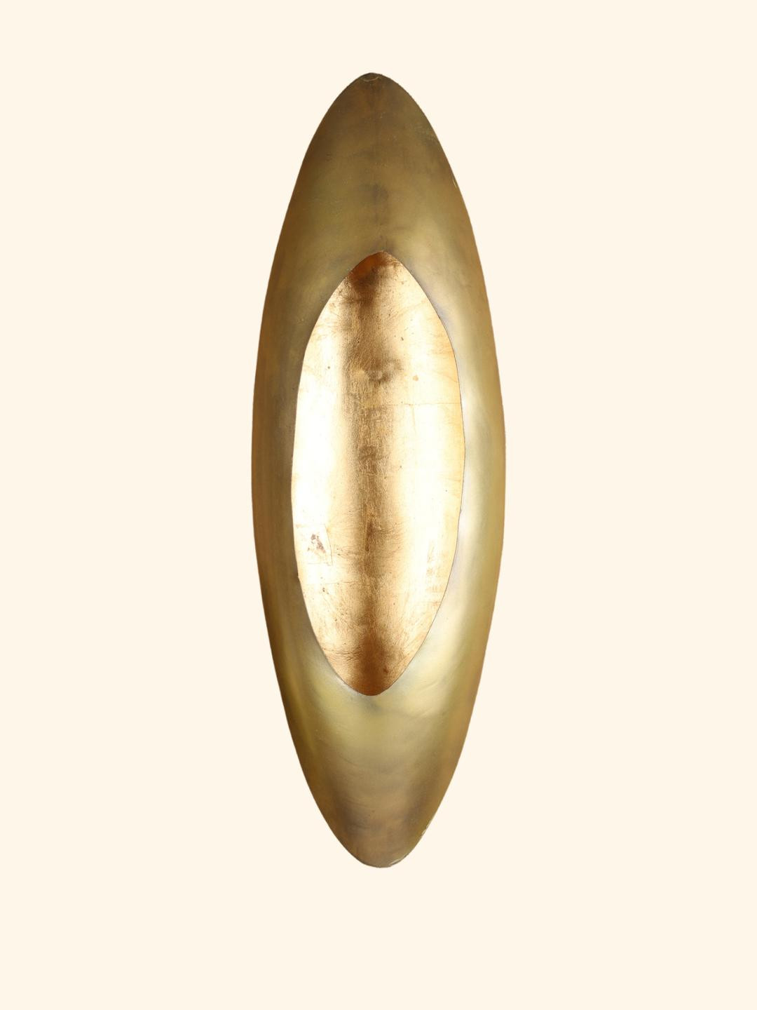 Kreative Arts Gold Wall Candle Holder