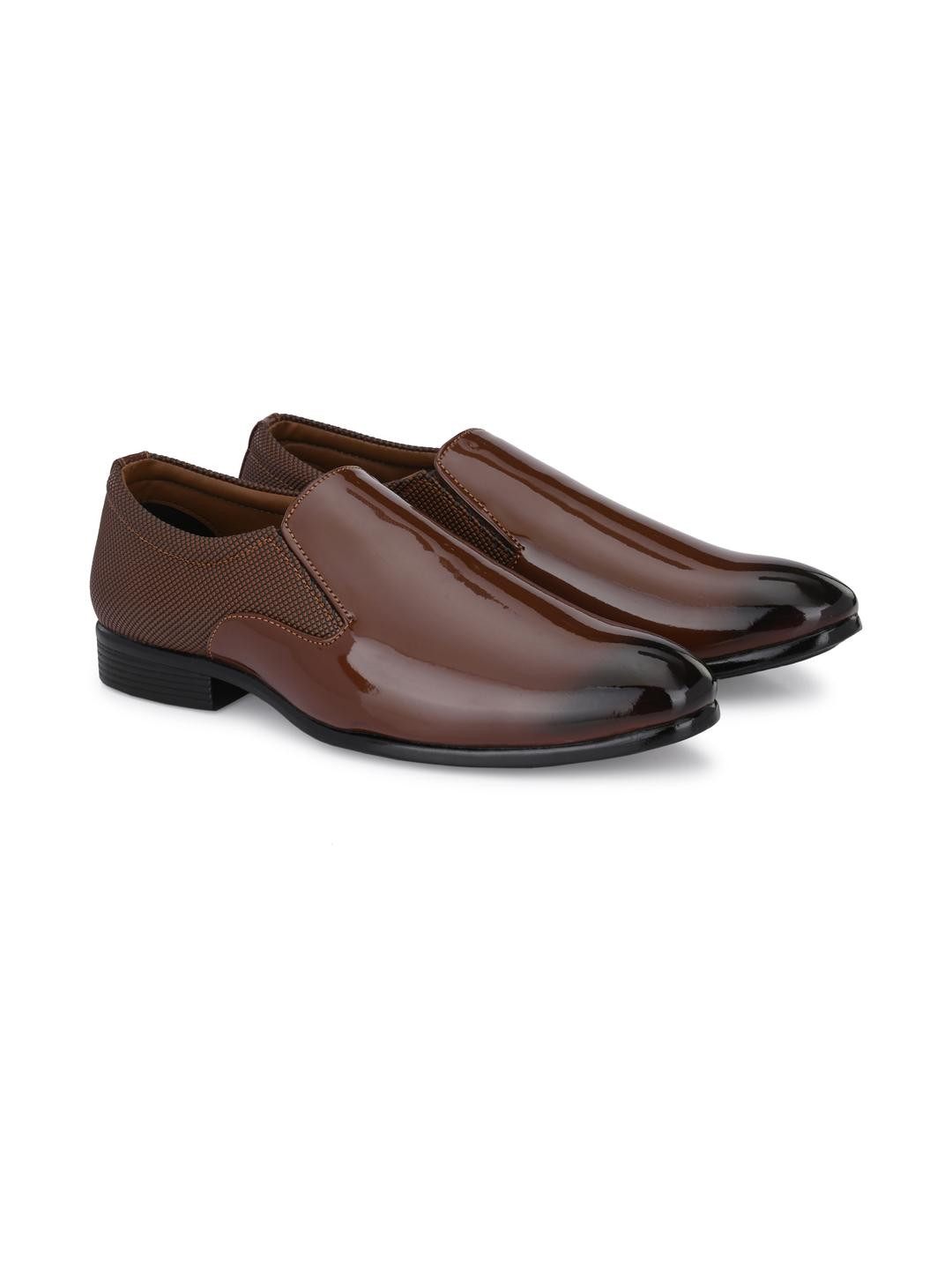 G L Trend Men Tan Slip-On Shoes