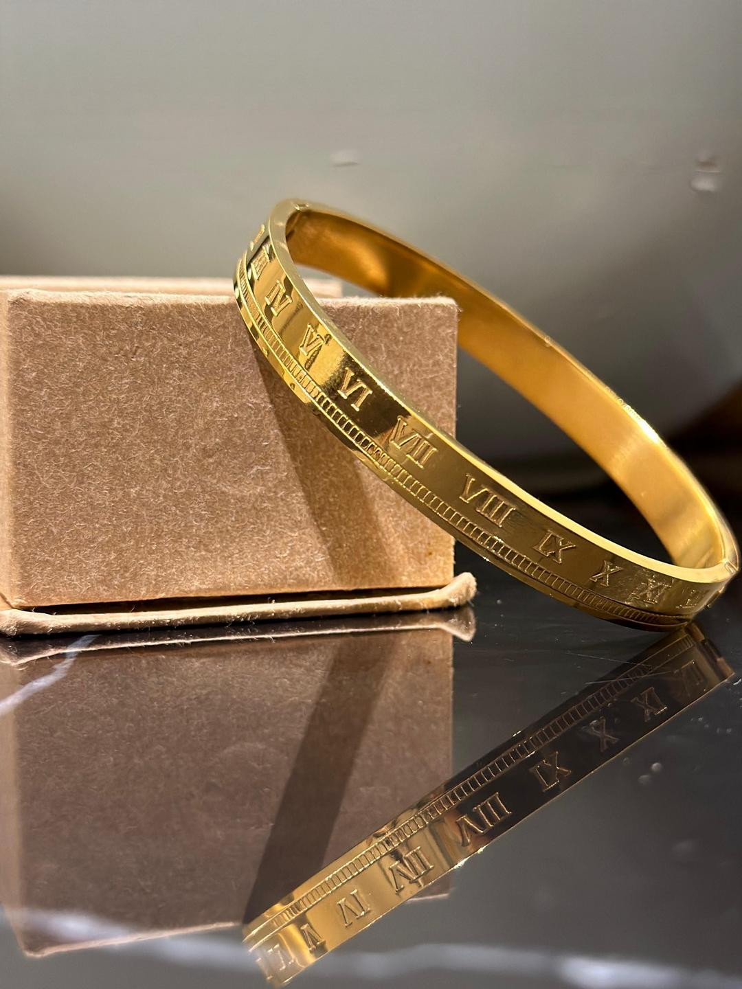 ANTICO Gold-Plated Stainless Steel Bracelet