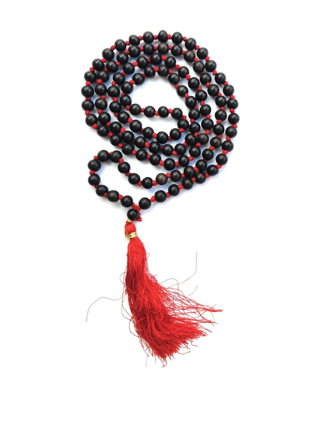 Apnisanskriti Unisex Ebony Karungali Shine Mala