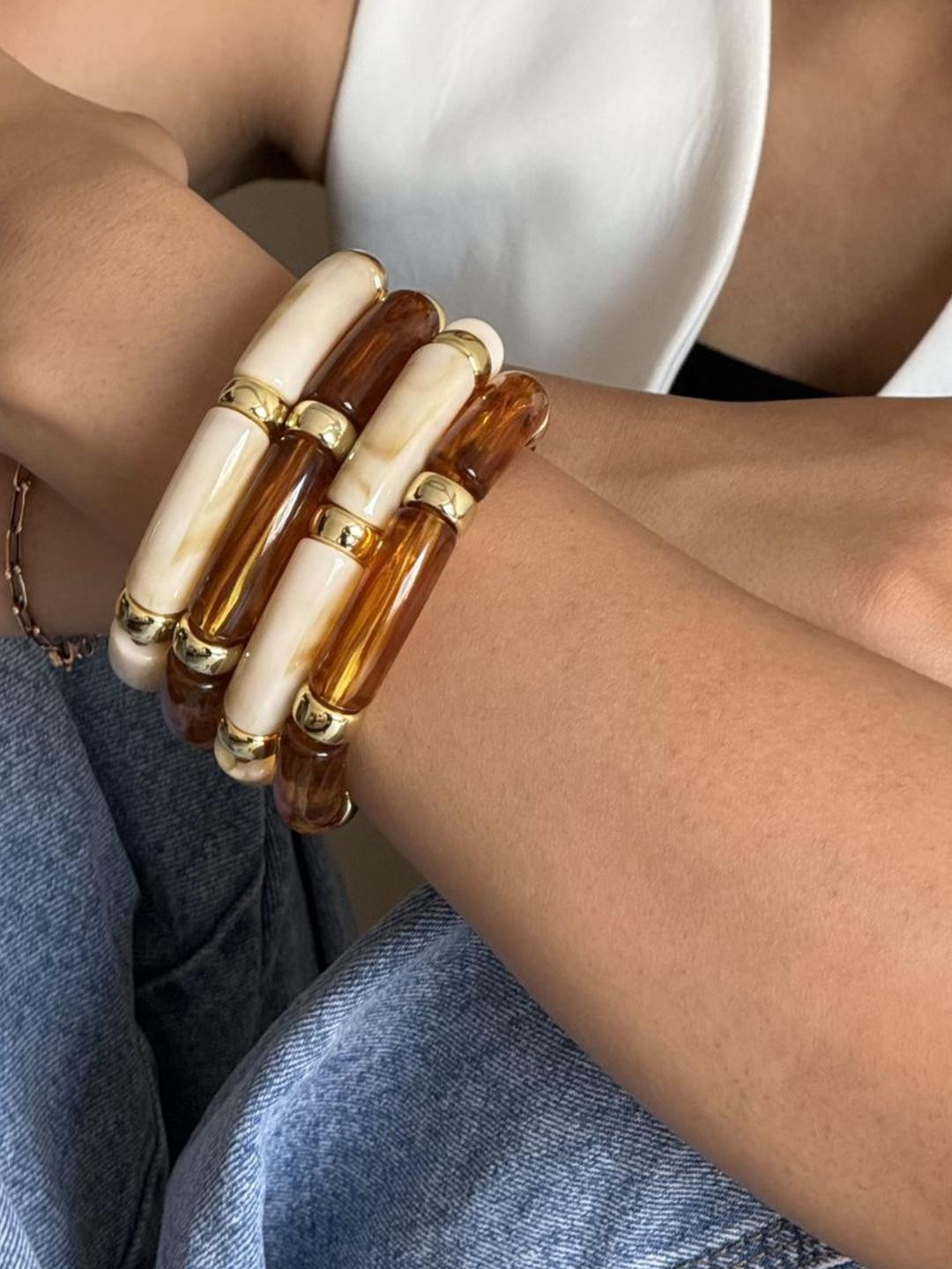 A little Extra Plastic Bracelet