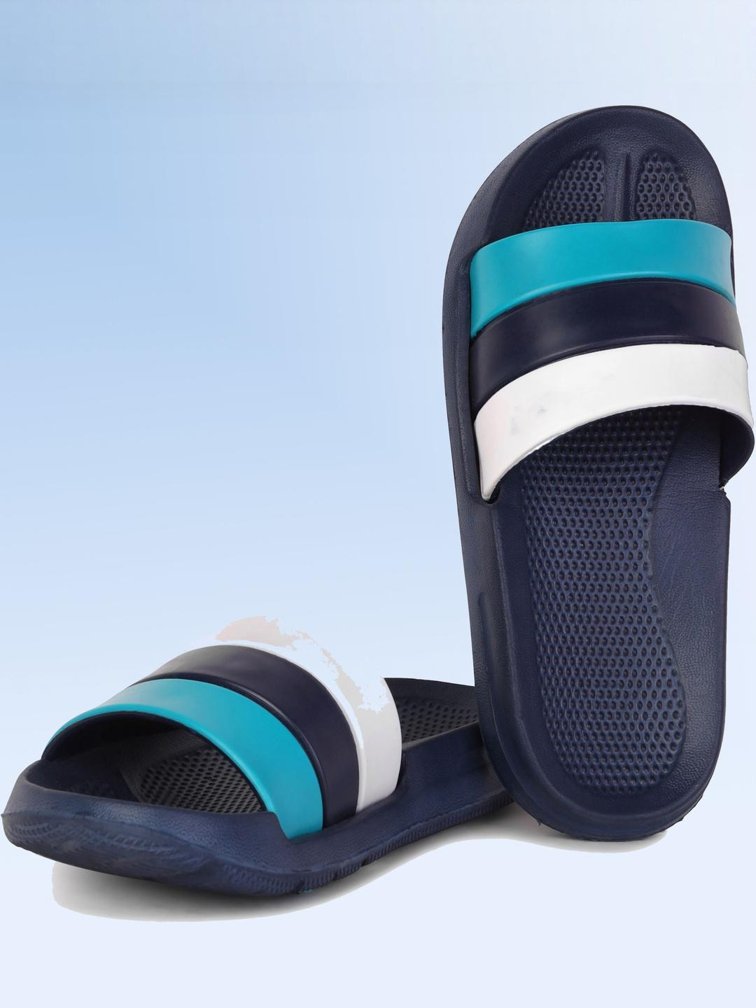 PENNEN Kids Colourblocked Slider Flip Flops