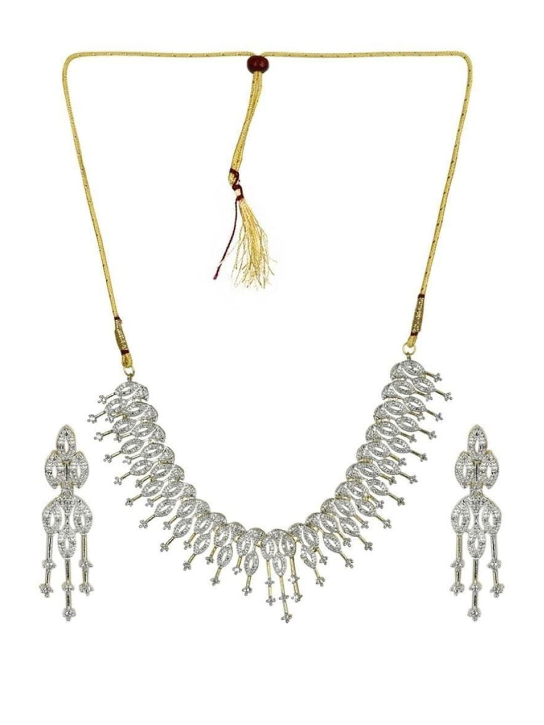 FASHION EMPIRE Silver-Plated Silver Jewellery Set