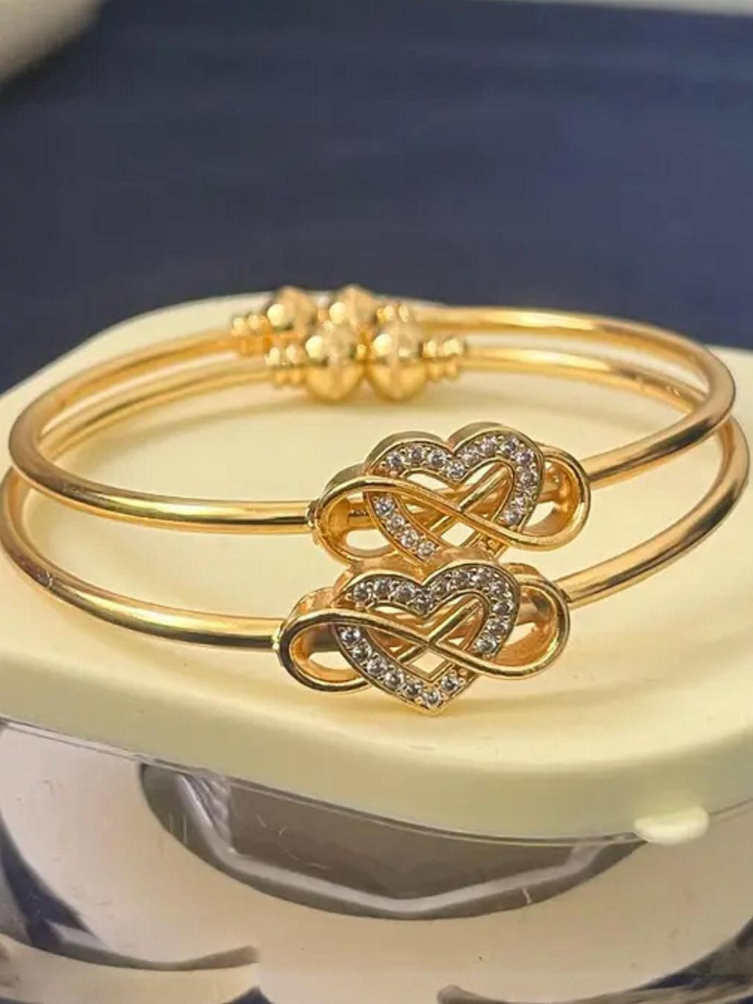 Anouk Brass-Plated Brass Bangles