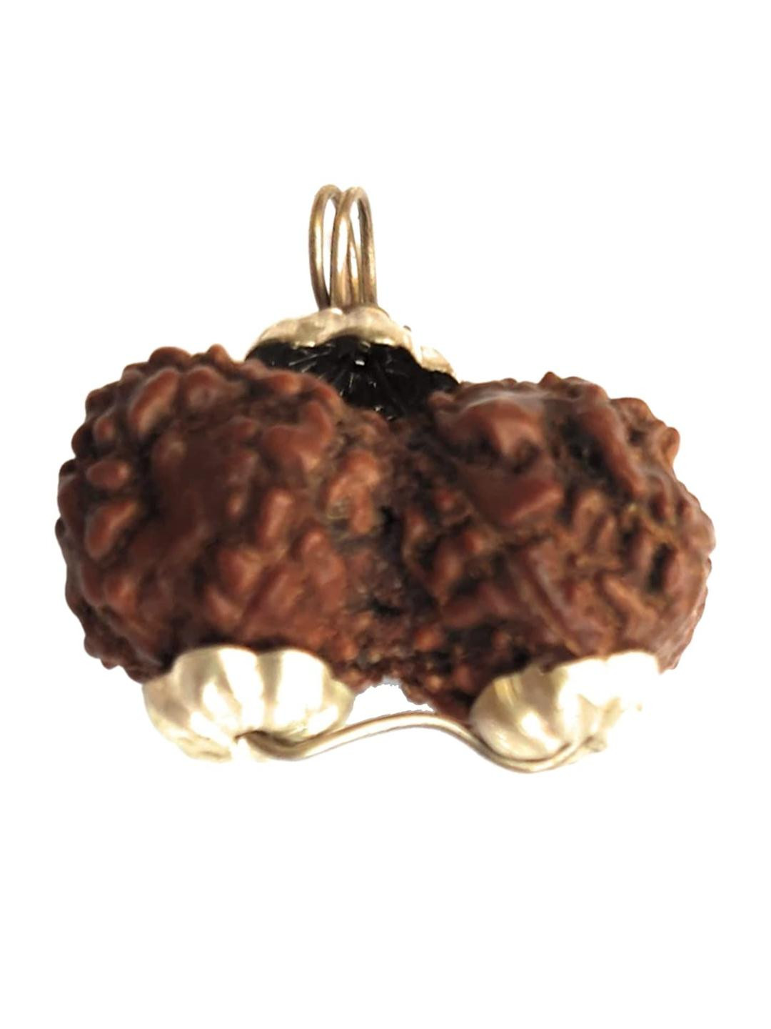 Apnisanskriti Unisex Nepal Gauri Shankar Rudraksha Pendant