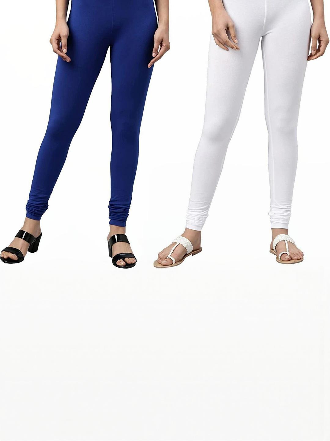 Tik Tok WEARS Girls Blue Churidar Length Leggings