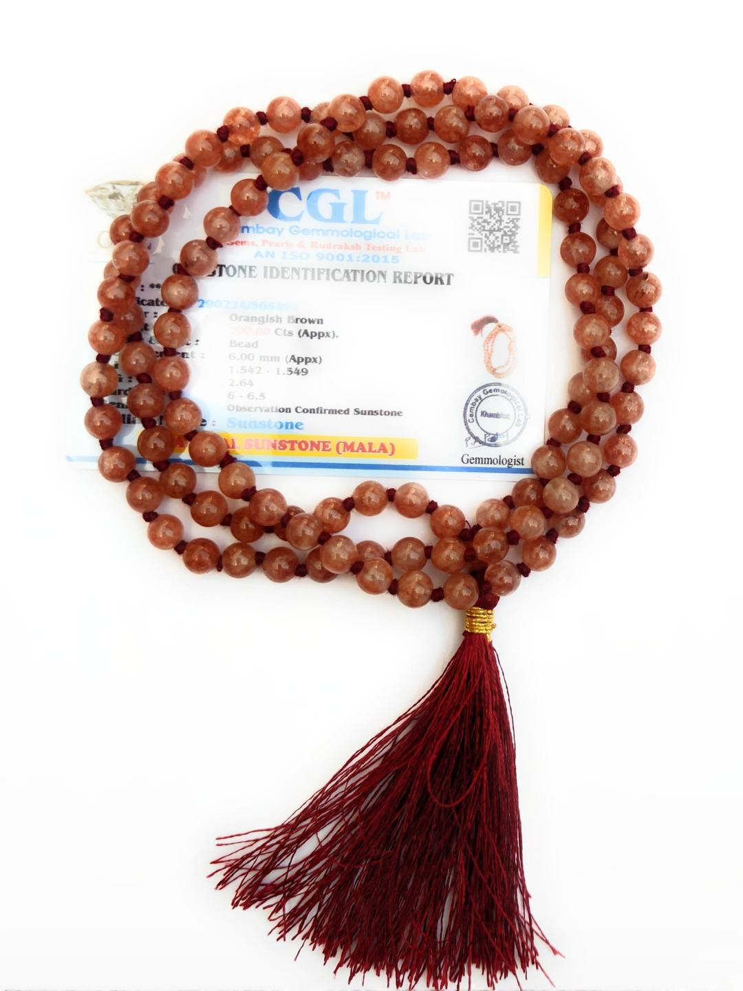 Apnisanskriti Unisex Sun Stone Mala