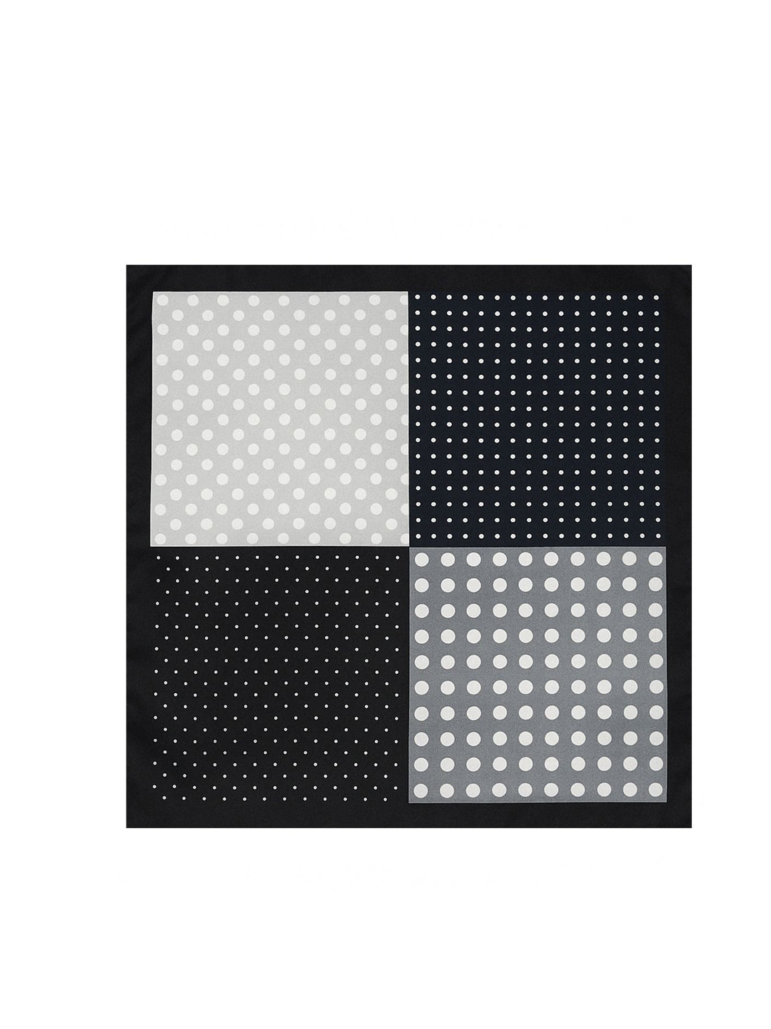 Leonardi Geometric Printed Microfiber Pocket Squares