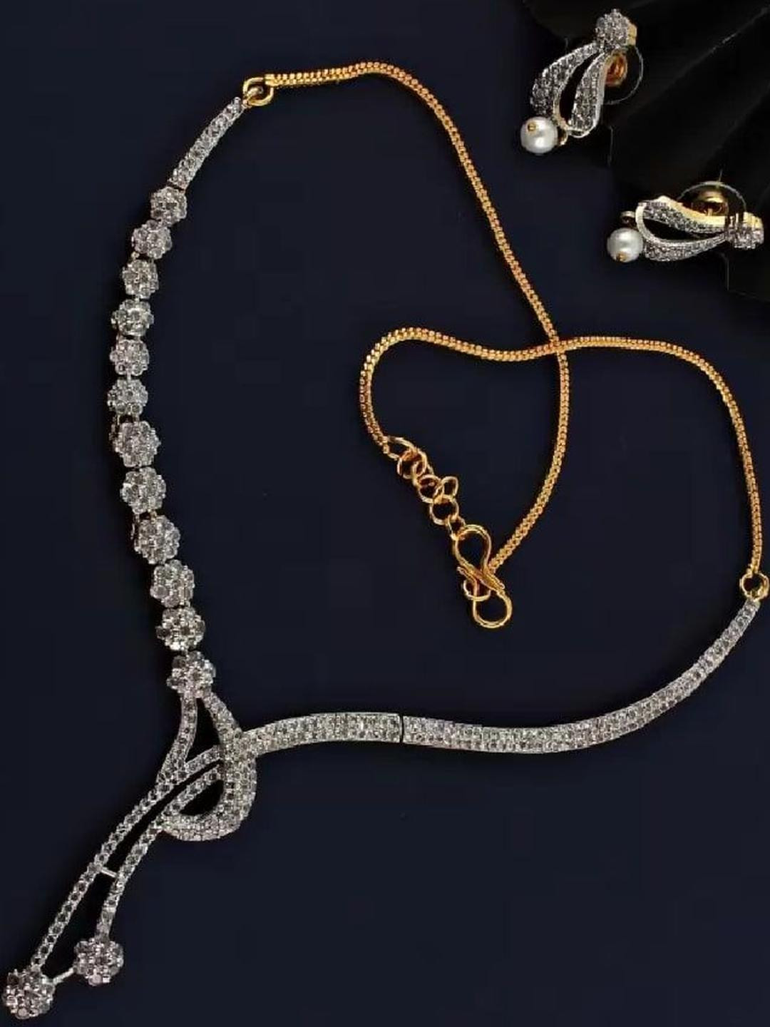 FASHION EMPIRE Silver-Plated Alloy Jewellery Set