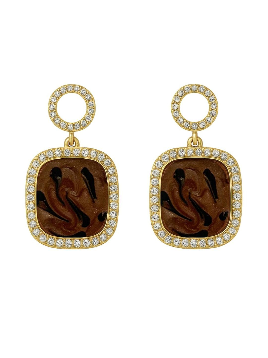 Kailash Creation Classic Drop Earrings