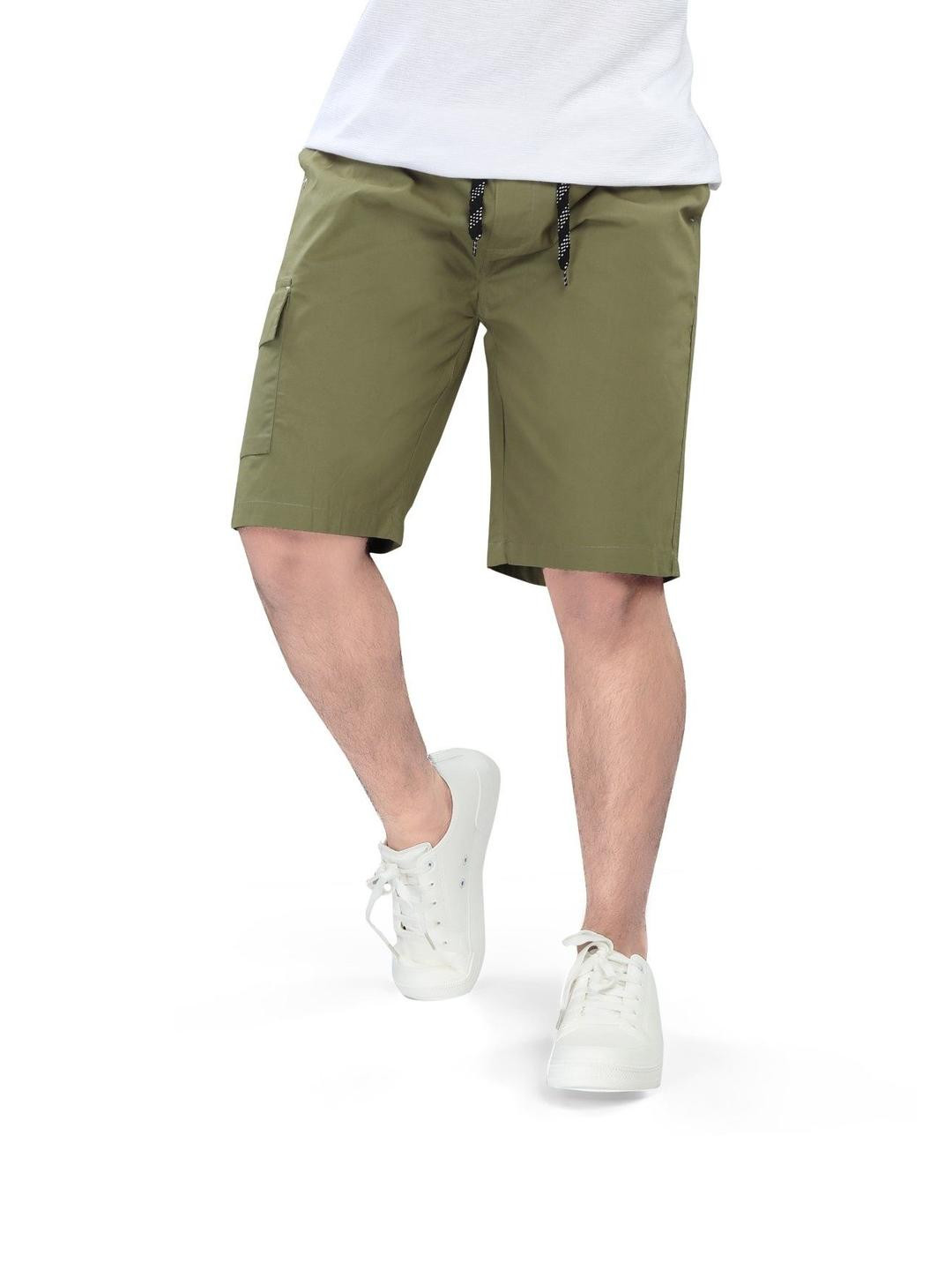 UNOseven Boys Solid Cargo Shorts