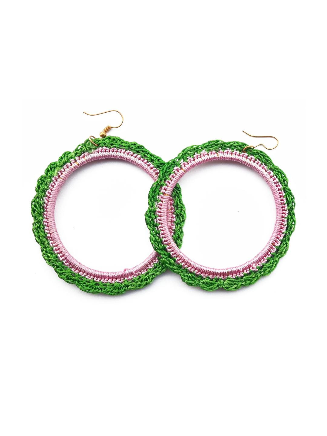 My Little Princess Contemporary Hoop Earrings