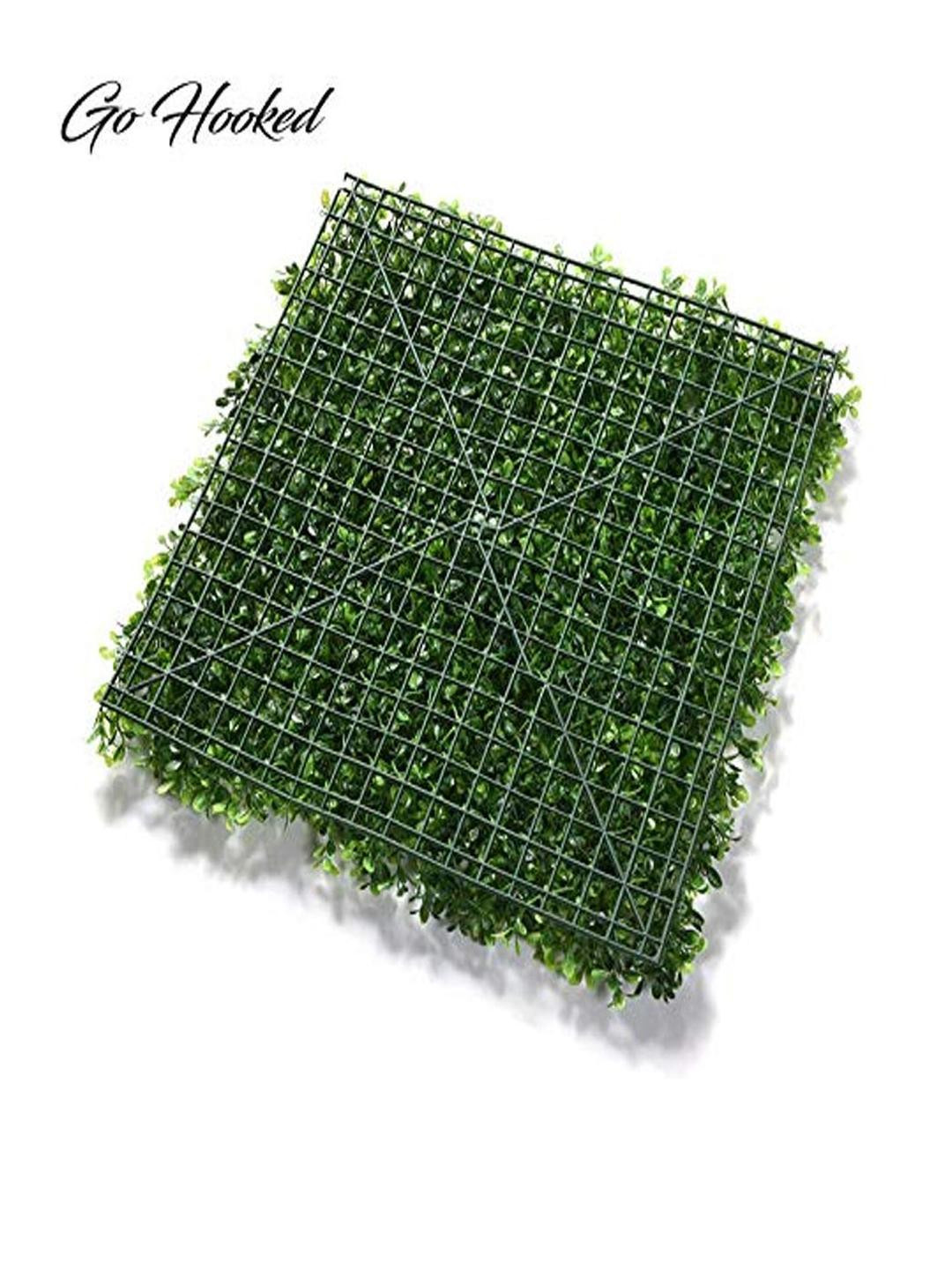Go Hooked Artificial Grass Mat Wall Panel