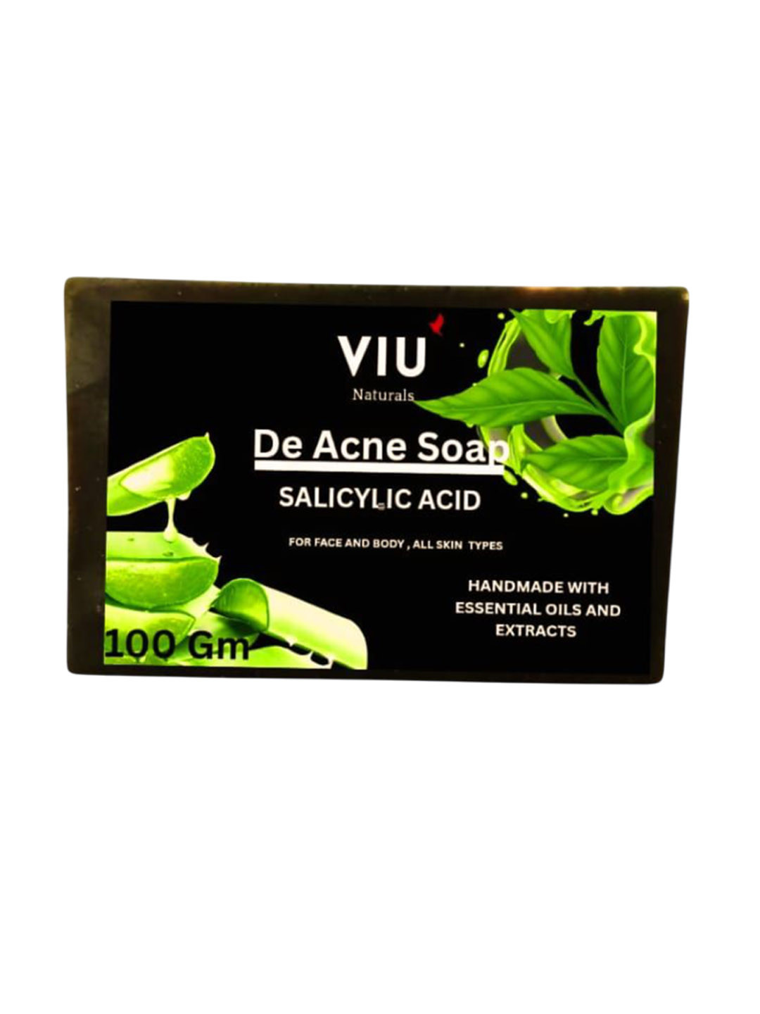 VIU NATURALS De Acne Soap With Salicylic Acid - 100 g