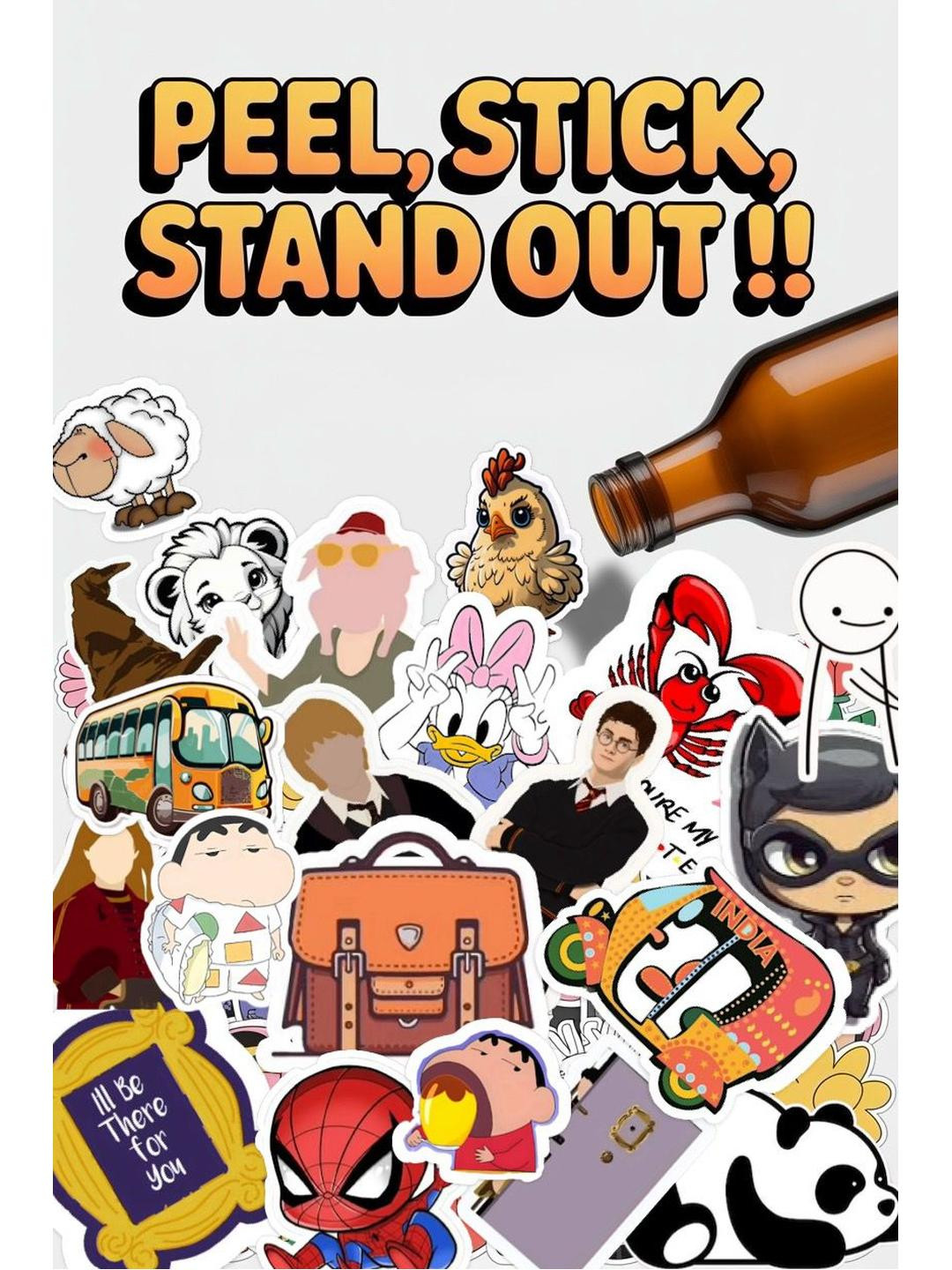 PRINTING DADDY Set Of 60 Aesthetic Stickers