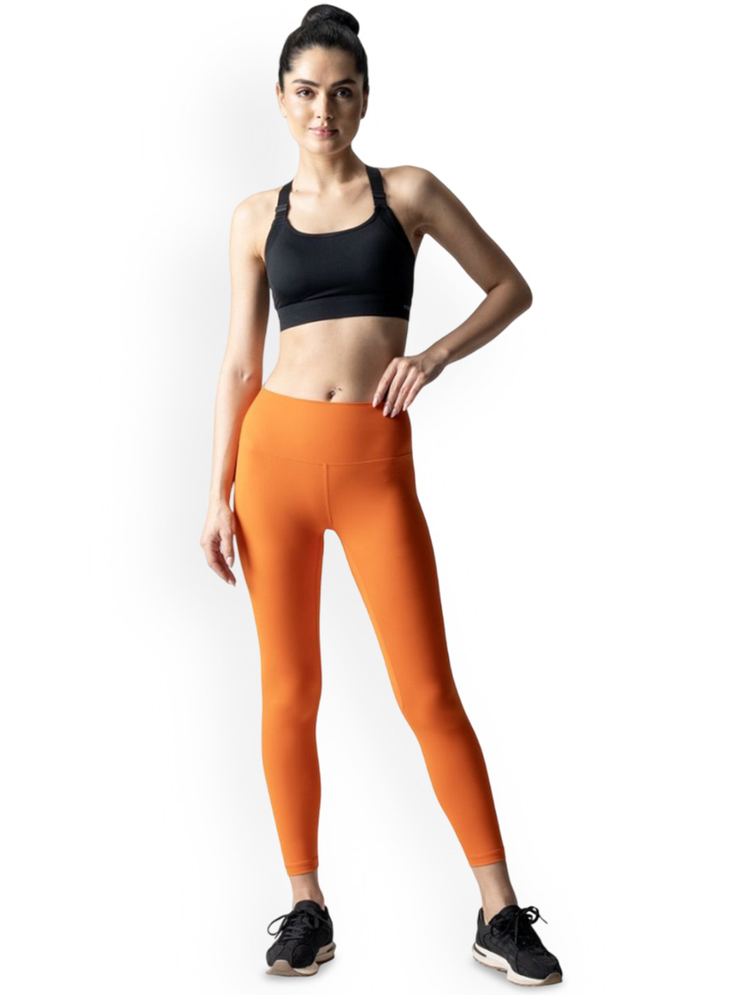 STRCH Women's SleekFit Three-Fourth Length Tights