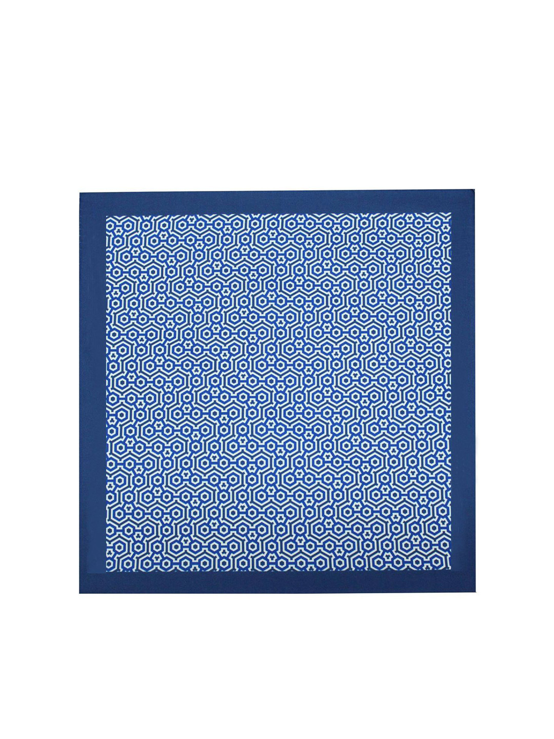 Leonardi Geometric Printed Microfiber Pocket Squares