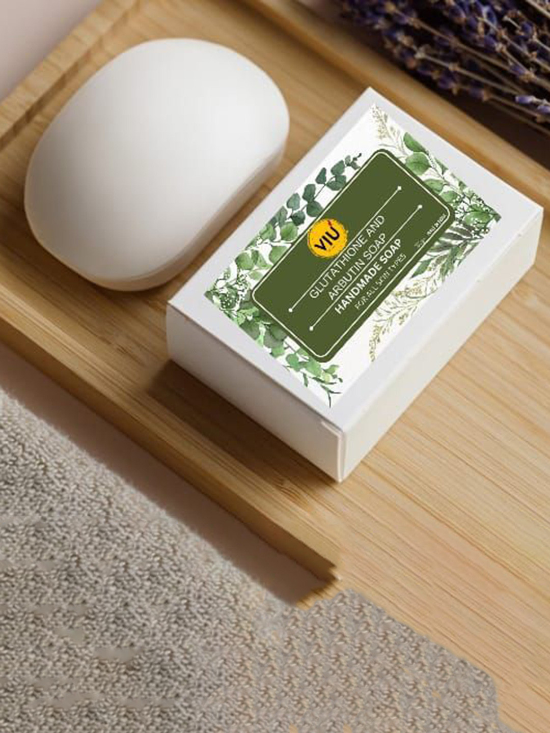 VIU NATURALS Glutathione & Arbutin Soap - 100 g