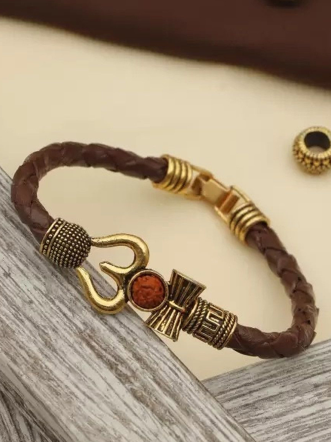 J.S ENTERPRISES Stainless Steel Set Of 5 Wraparound Bracelet