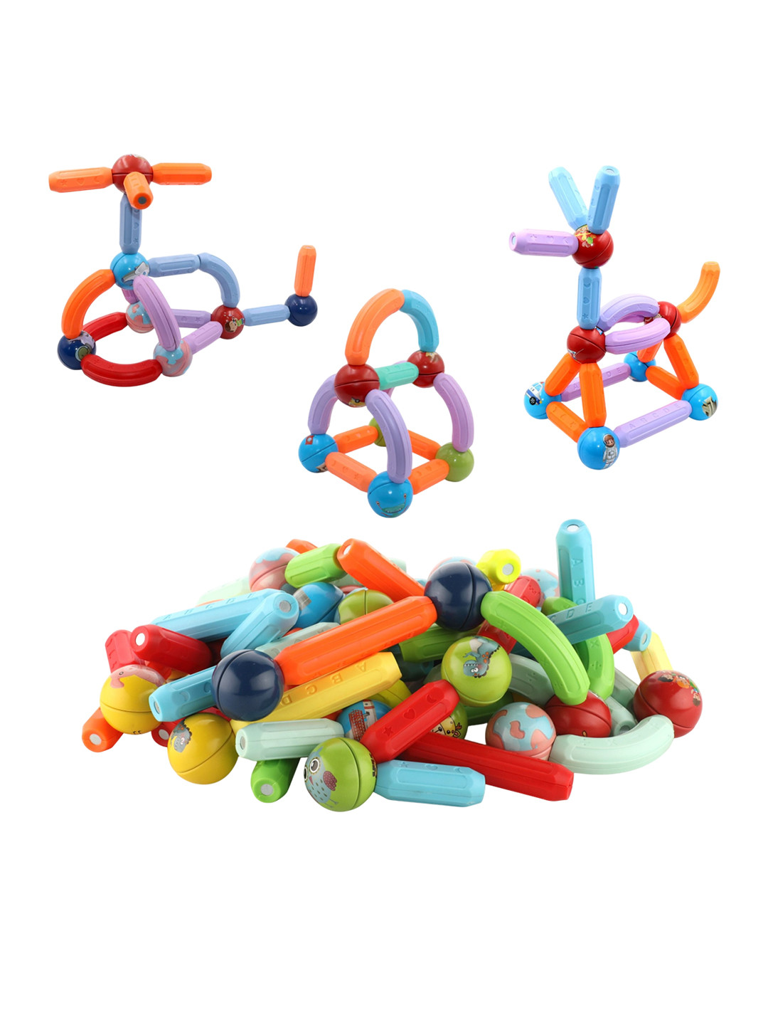 Aditi Kids Pack Of 36 Toys BPA Free Skill Development Toy