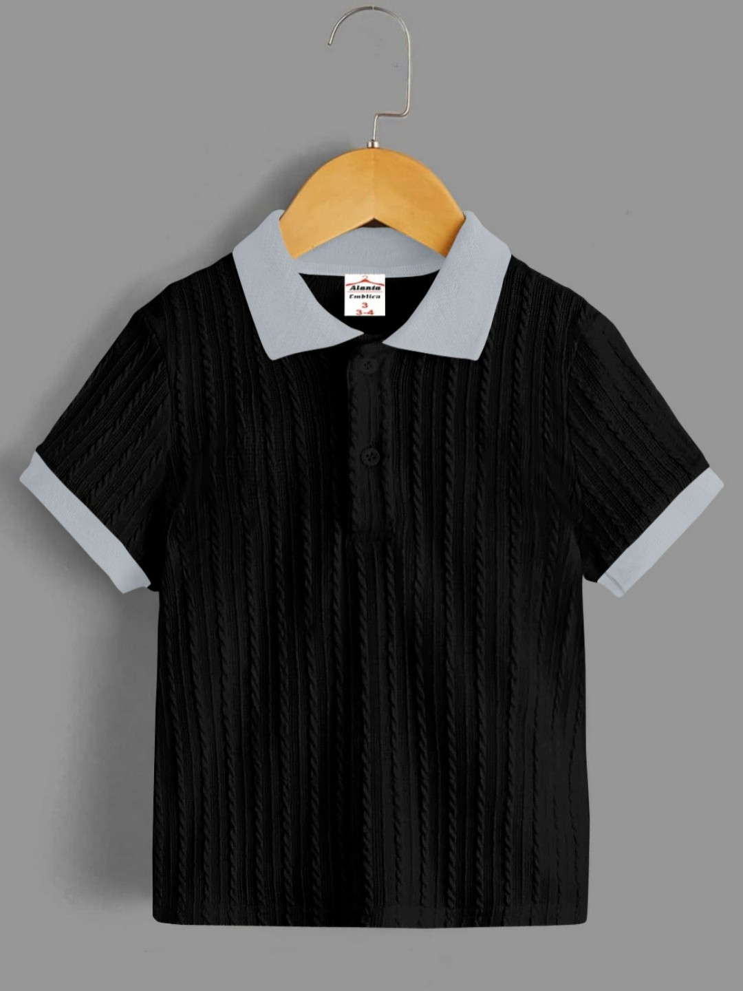 ALANTA Kids Polo Collar T-shirt