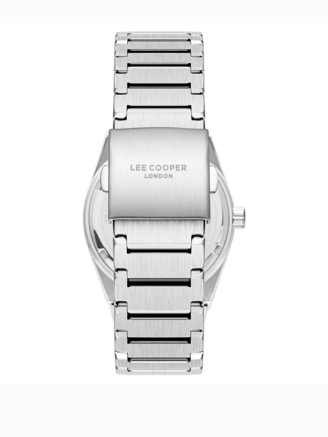 Lee Cooper Men Dial & Stainless Steel Bracelet Style Straps Analogue Watch LC08196.290