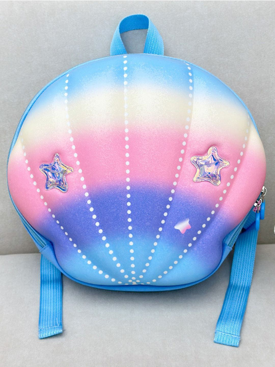 Little Surprise Box LLP Kids Mini Size Blue Shell Nursey and Early school Backpack