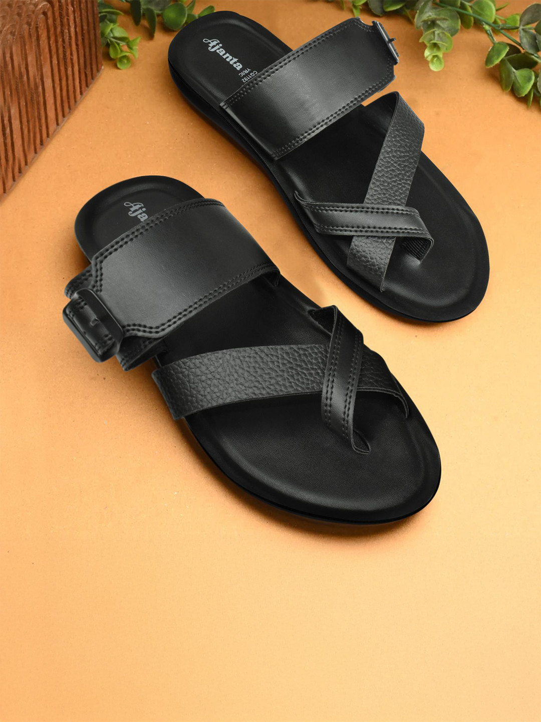 Ajanta Men Open Toe All-Day Comfort Sandals