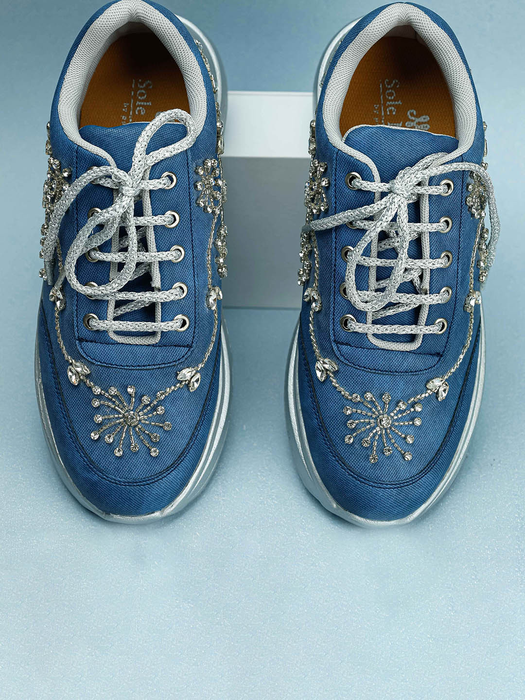 sole mates Women Textile Regular Sneakers