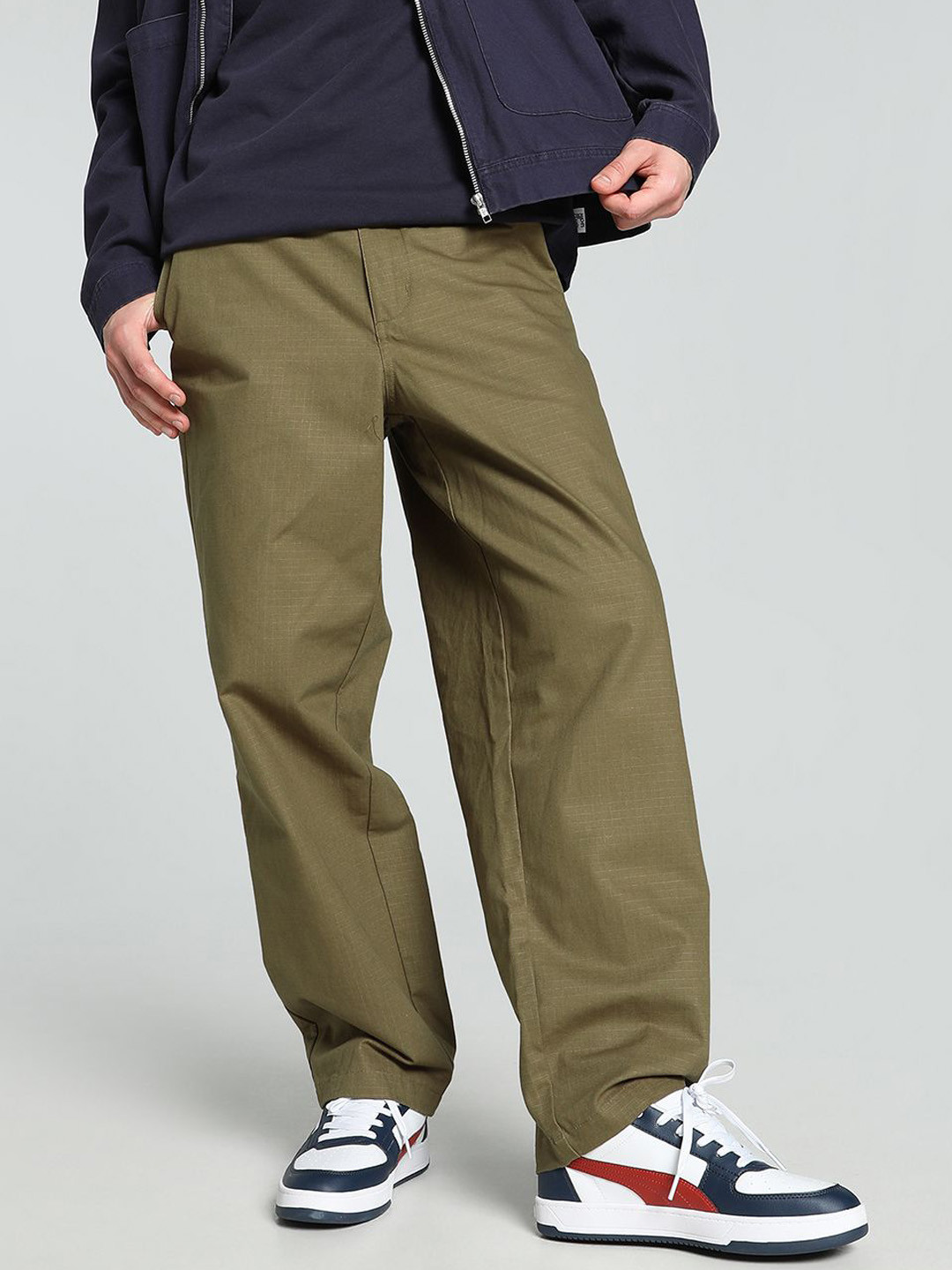 Puma MMQ Ripstop Men Cotton Relaxed Fit Pants