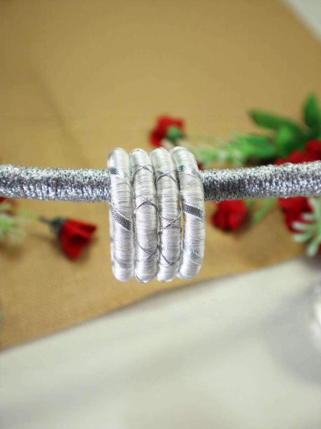 Kamule White Plastic Bangle