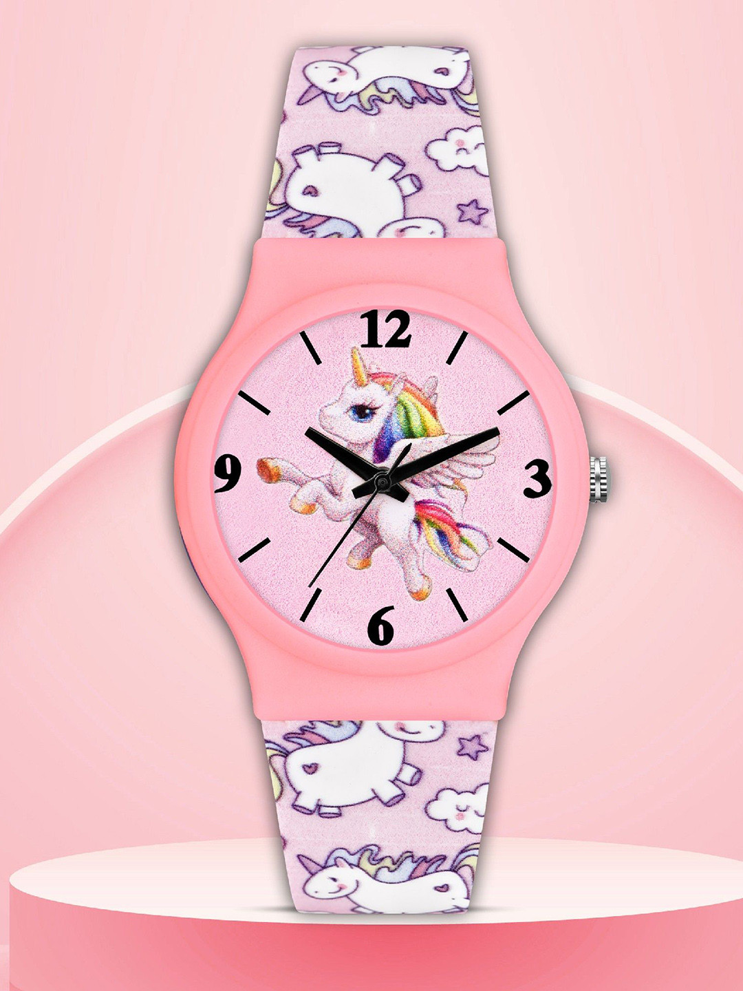 DOUBLERUN Unisex Kids Dial & Bracelet Style Straps Analogue Watch H05NNMT-716