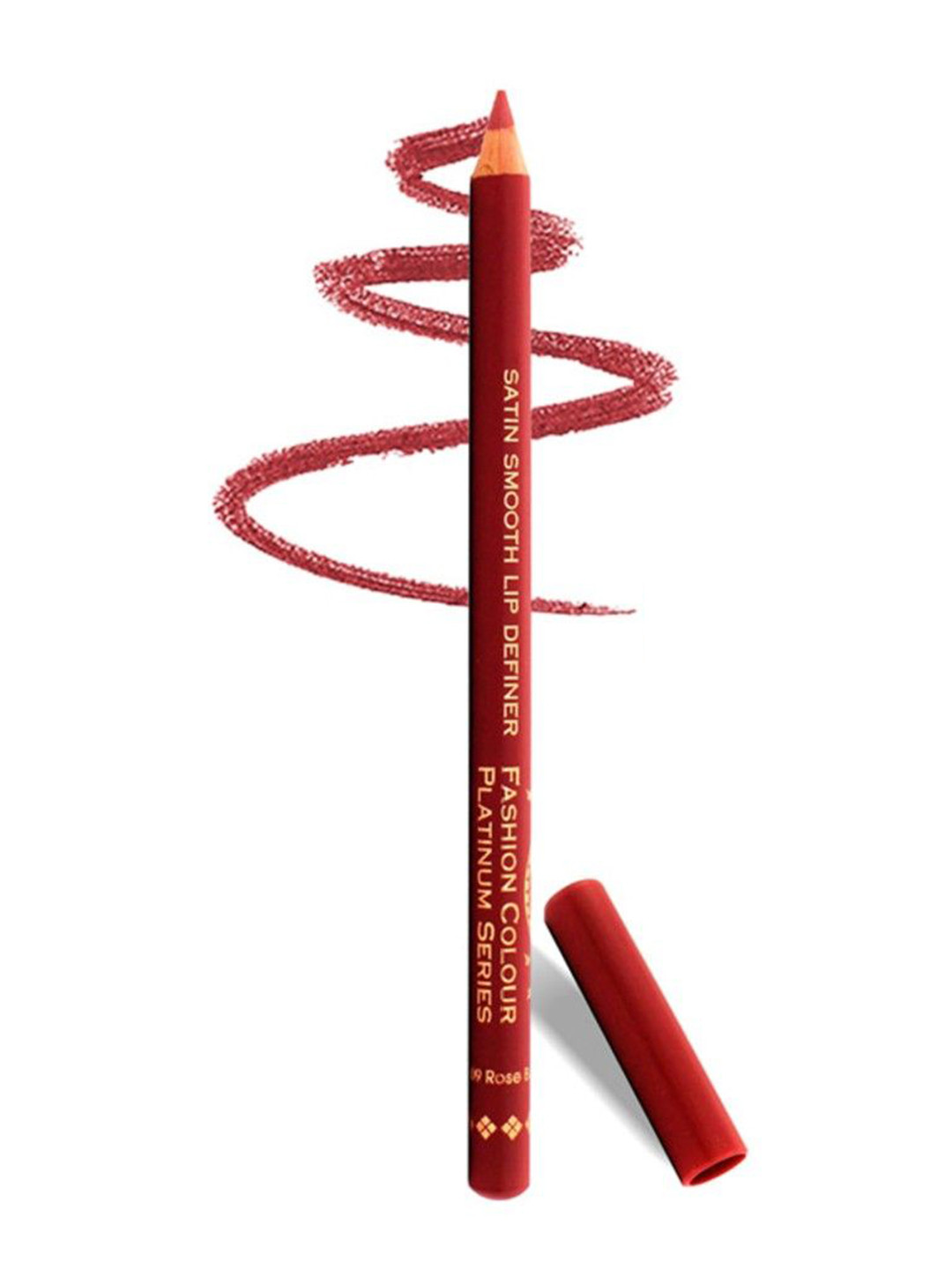 Fashion Colour Platinum Series Satin Smooth Lip Definer Pencil - Rose Bud 9